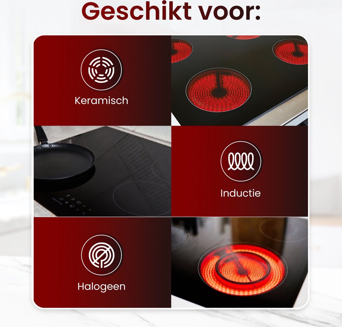 Kookplaatreiniger 500ml - Geschikt voor glazen kookplaten - Inductie Maatje