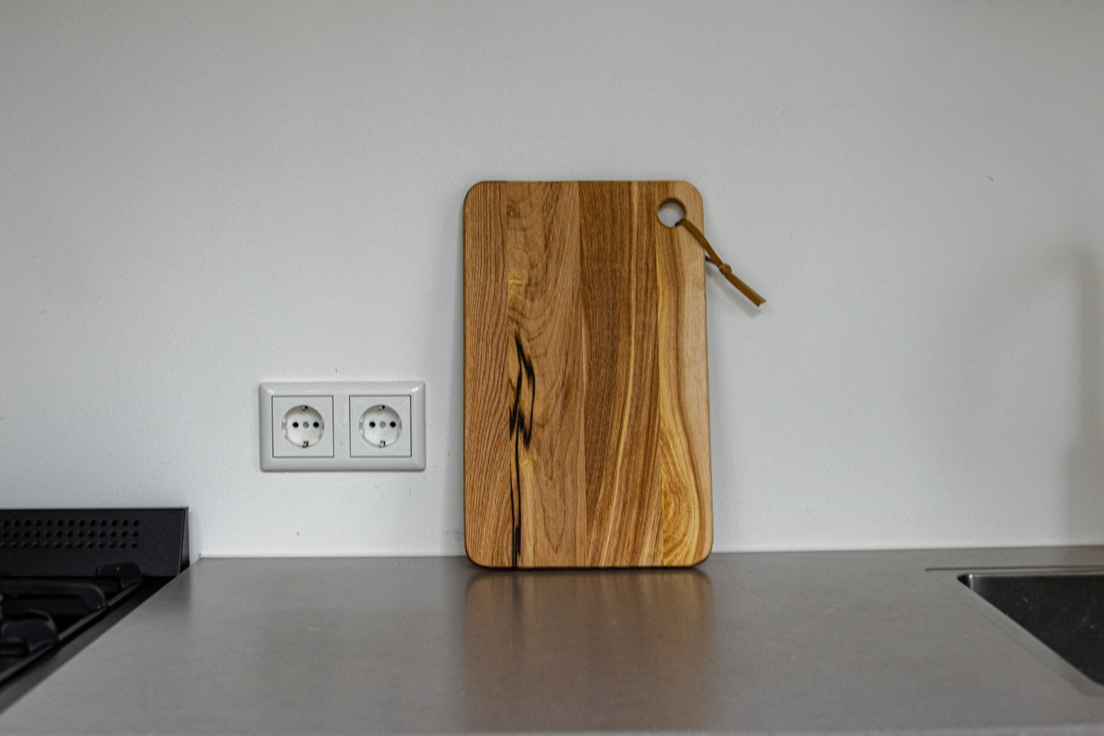 Snijplank rechthoekig – 35×22 cm met ophangoog