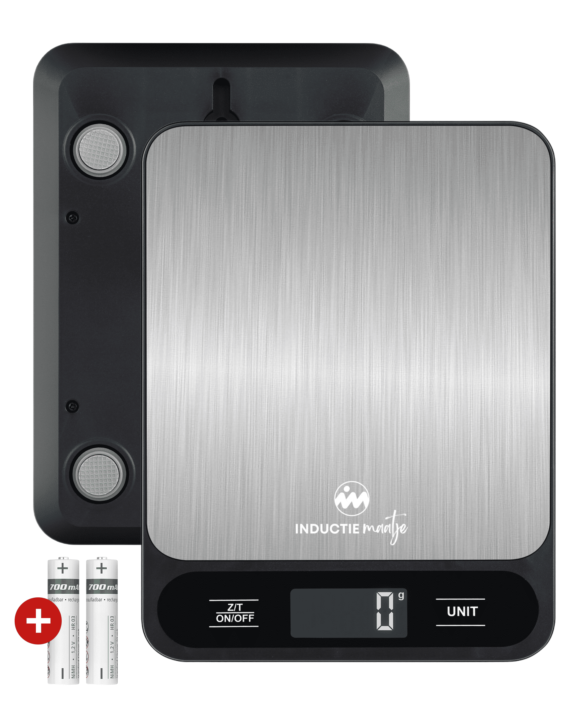 Digitale Küchenwaage – Präzisionswaage – 1 Gramm bis 15 kg – Tara-Funktion – Batterien im Lieferumfang enthalten