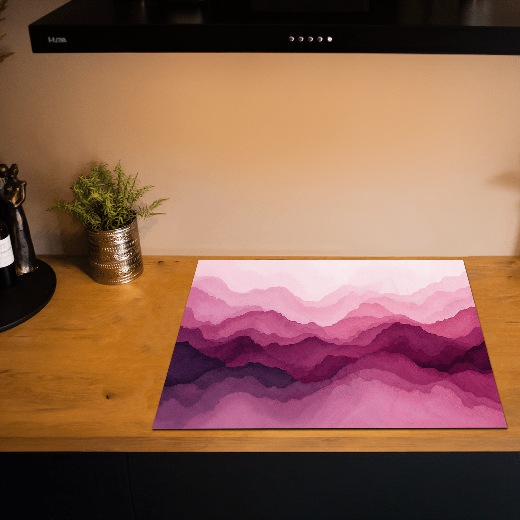 Inductiebeschermer - Colorfield - Berry Dusk - Inductiebeschermer