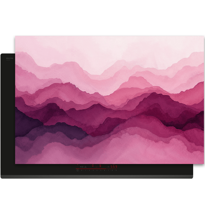 Inductiebeschermer - Colorfield - Berry Dusk - Inductiebeschermer