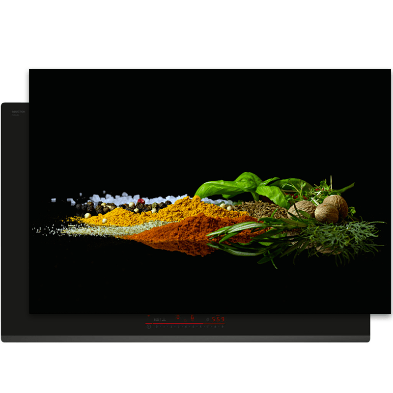 Inductiebeschermer - Kruiden - Specerijen - Eten - Peper - Zwart - Inductie Maatje
