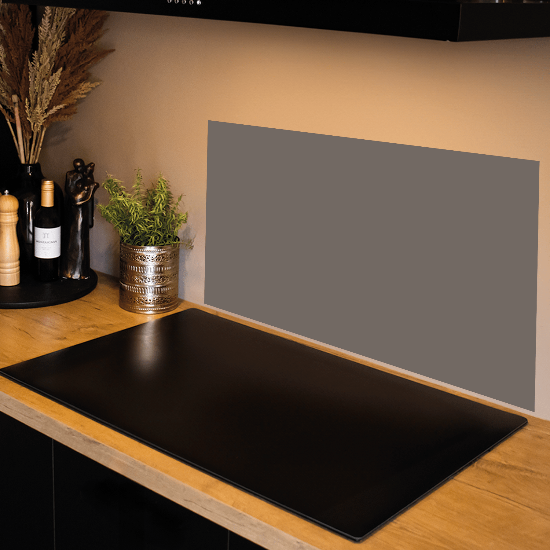 Keuken Spatscherm - Effen - Aardetinten - Taupe - keuken spatscherm